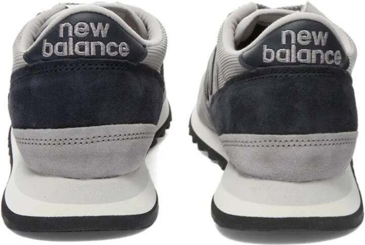 New Balance Grijze Blauwe Sneakers Gemaakt in Engeland Gray Heren