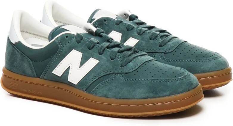 New Balance Groene Sneakers met Herringbone Patroon Green Unisex