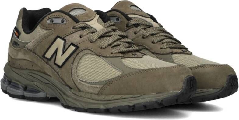 New Balance Groene Suède Lage Sneakers M2002 M Green Heren