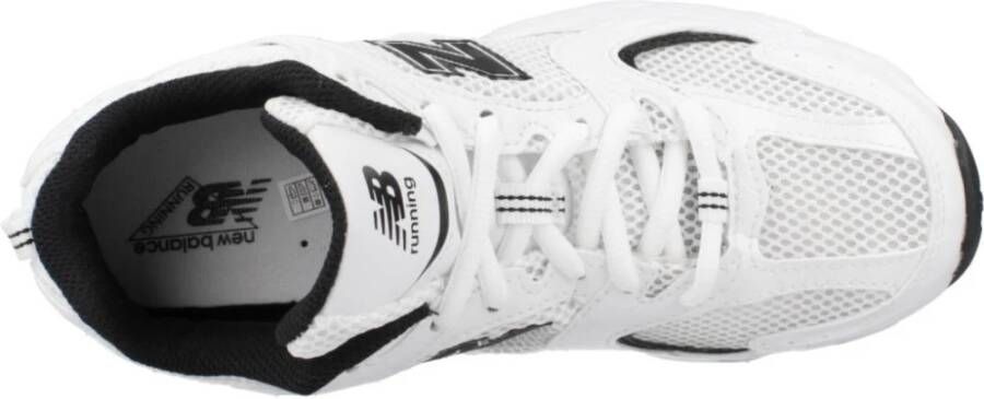 New Balance Hardloopgeïnspireerde Sneakers White Dames