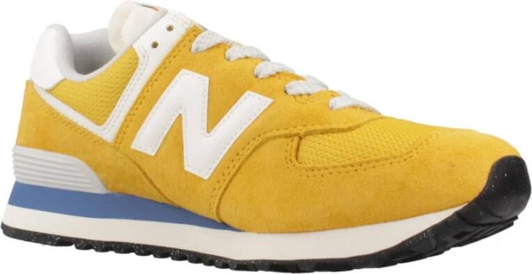 New Balance Hardloopschoenen Geïnspireerd Sneakers Yellow Heren