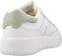 New Balance Hardloopschoenen Geïnspireerd White Dames - Thumbnail 6