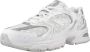 New Balance Hardloopschoenen Geïnspireerde Sneakers White Dames - Thumbnail 3