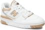 New Balance Beige Sneakers van Kalfsleer voor Vrouwen White Dames - Thumbnail 11