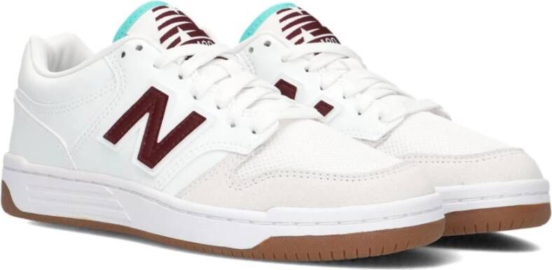 New Balance Jongens Lage Sneakers Gsb480 White Heren