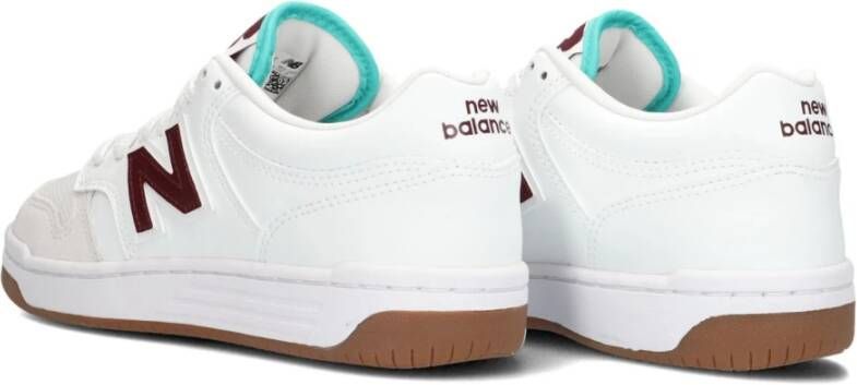 New Balance Jongens Lage Sneakers Gsb480 White Heren