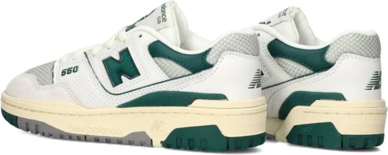 New Balance Jongens Lage Sneakers Wit Groen Green Heren