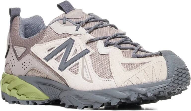 New Balance Khaki Leren Sneakers Multicolor Heren