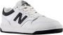 New Balance Kindersneakers 480 Gsb480Bk White Unisex - Thumbnail 4