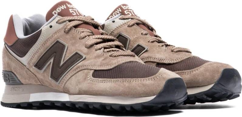 New Balance Klassieke Bruine Sneakers met Encap Demping Brown Heren