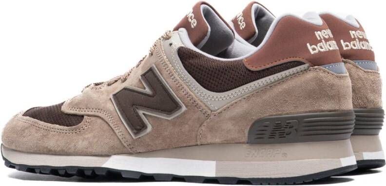 New Balance Klassieke Bruine Sneakers met Encap Demping Brown Heren