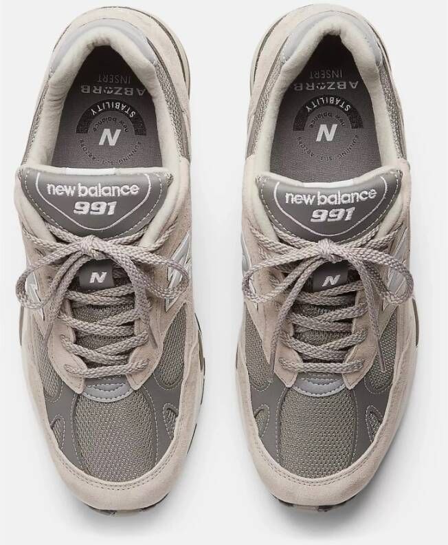 New Balance Klassieke hardloopschoenen gemaakt in Engeland Gray Heren