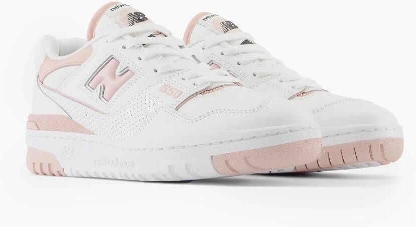 New Balance Klassieke Leren Basketbalsneakers Pink Dames