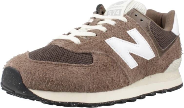 New Balance Klassieke Sneakers voor Dagelijks Gebruik Brown Heren