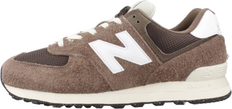 New Balance Klassieke Sneakers voor Dagelijks Gebruik Brown Heren