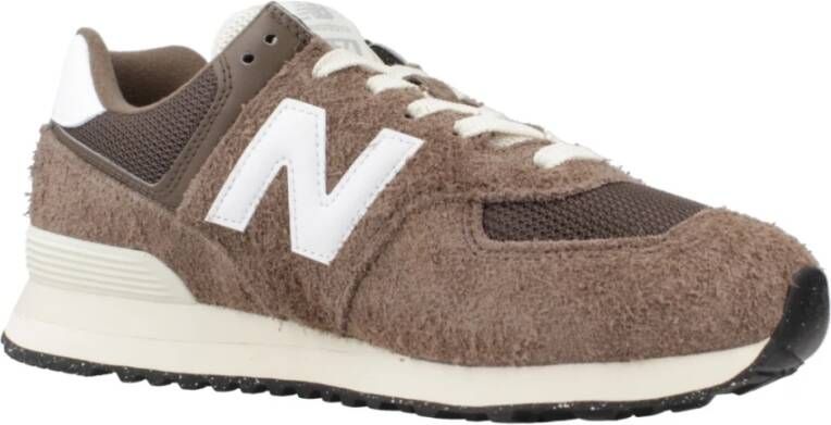 New Balance Klassieke Sneakers voor Dagelijks Gebruik Brown Heren