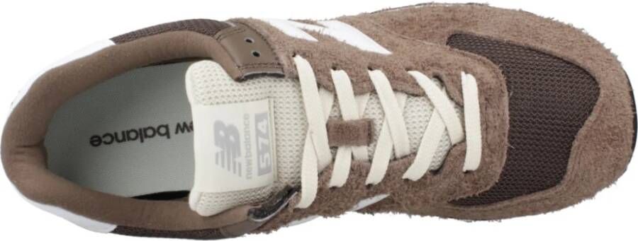 New Balance Klassieke Sneakers voor Dagelijks Gebruik Brown Heren