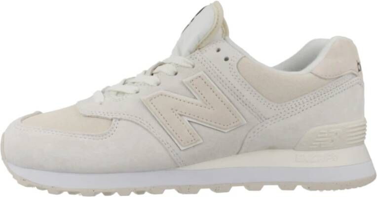 New Balance Klassieke Sneakers Wl574 HJ2 Stijl Beige Dames