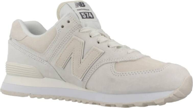 New Balance Klassieke Sneakers Wl574 HJ2 Stijl Beige Dames