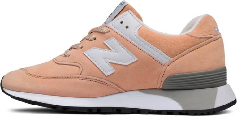 New Balance Klei Sneakers Gemaakt in VK Orange Dames