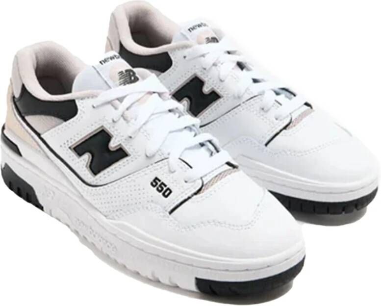 New Balance Lage silhouet iconische sneakers model 550 White Dames