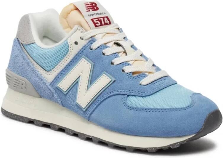 New Balance Lage sneakers Blauw leer Blue Dames