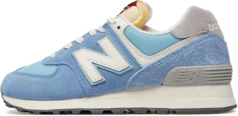 New Balance Lage sneakers Blauw leer Blue Dames