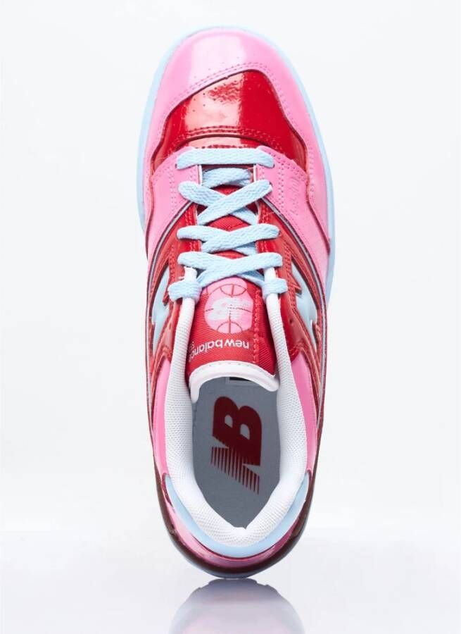 New Balance Lakleren Sneakers Pink Dames