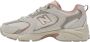 New Balance Lente Zomer Dames Sneakers Suède Mesh Collectie Beige Dames - Thumbnail 4