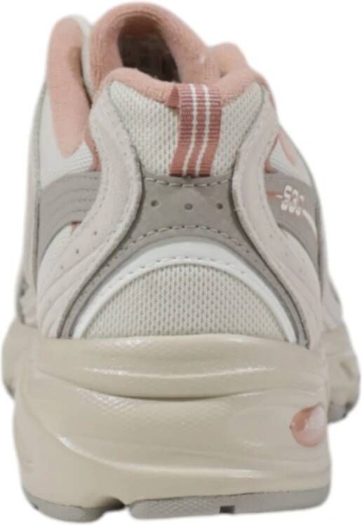 New Balance Lente Zomer Dames Sneakers Suède Mesh Collectie Beige Dames