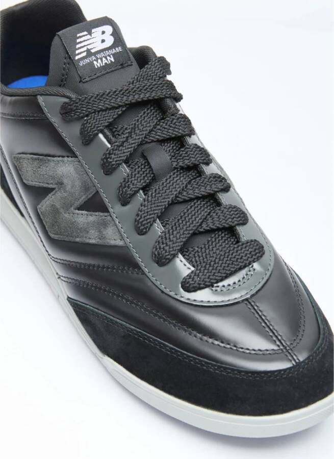 New Balance Leren en Suède Sneakers Black Heren