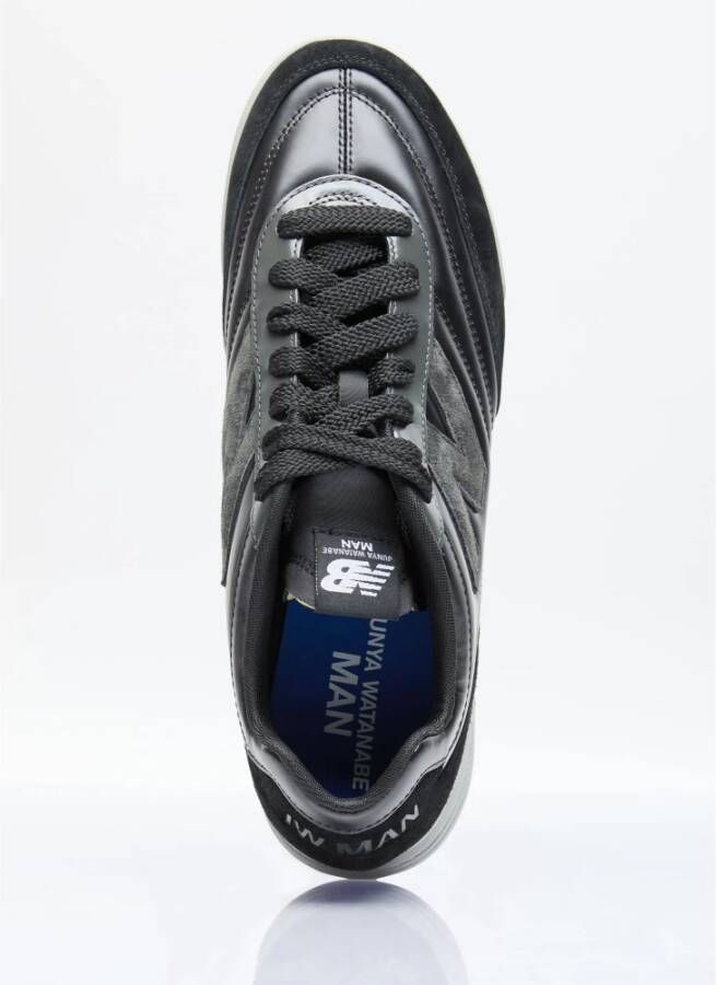 New Balance Leren en Suède Sneakers Black Heren