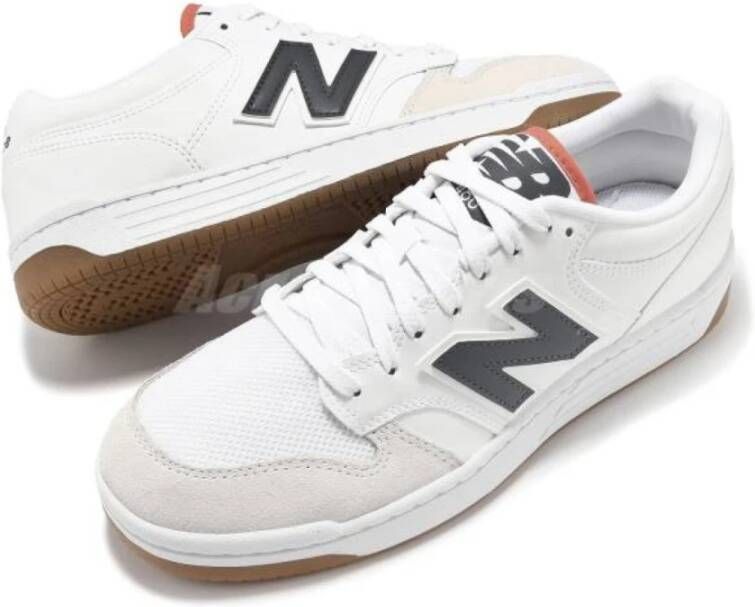 New Balance Leren sneakers Beige White Heren