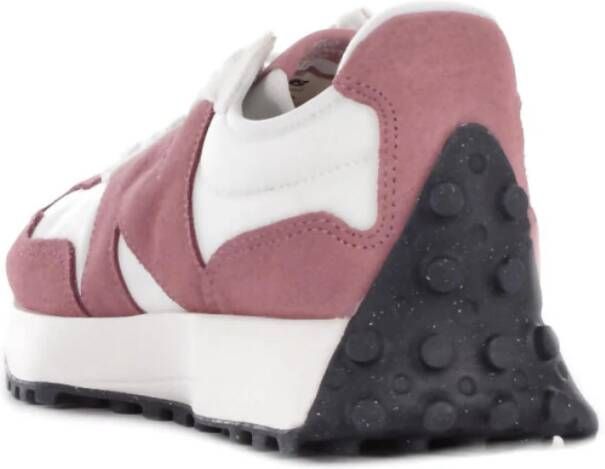 New Balance Leren Sneakers met Rubberen Zool Pink Dames