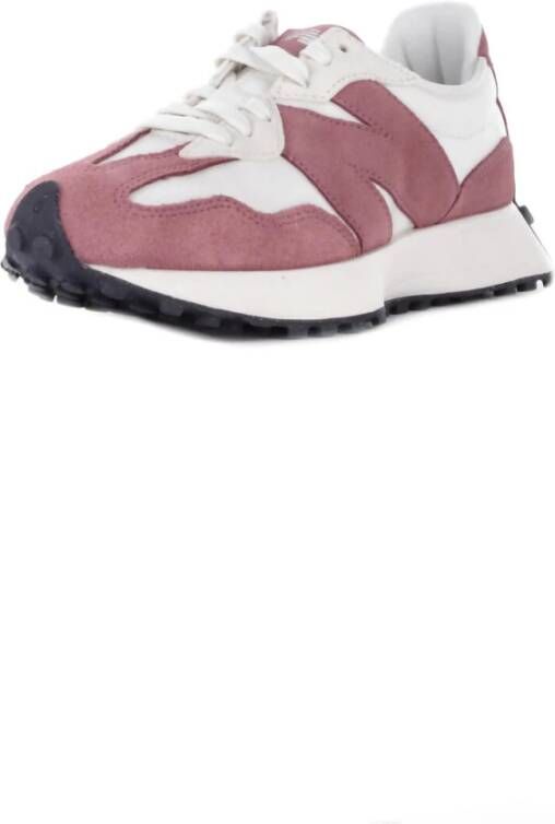 New Balance Leren Sneakers met Rubberen Zool Pink Dames