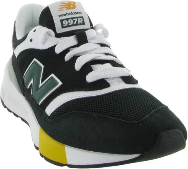 New Balance 997 sneakers zwart wit geel - Foto 6