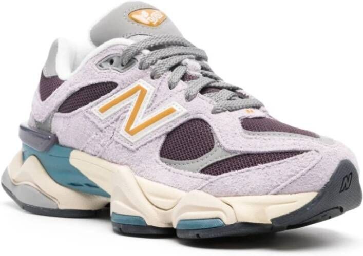 New Balance Lila Chunky Sneakers Purple Dames