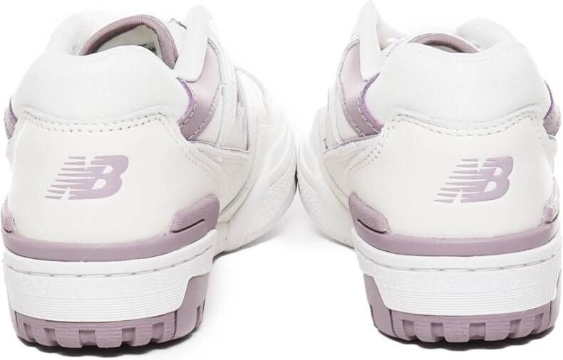 New Balance Lila Witte Sneakers van Kunstleer White Dames