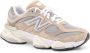 New Balance Mesh en Suède Sneakers Beige Heren - Thumbnail 2