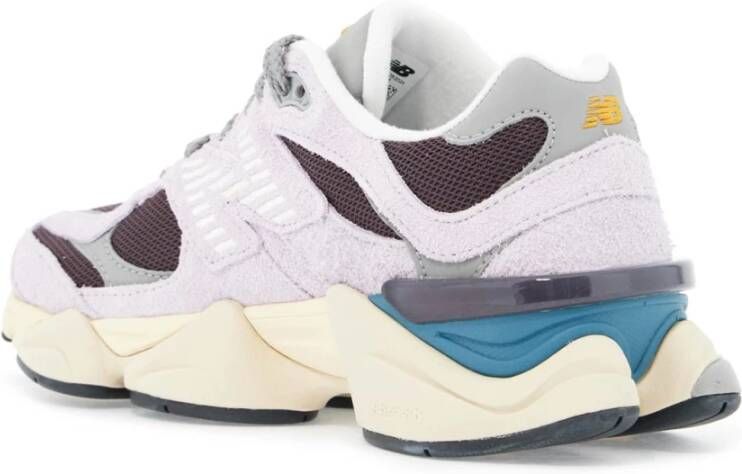 New Balance Mesh en Suède Sneakers met Rubberen Logo Multicolor Heren