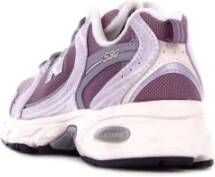 New Balance Mesh Fabric Sneakers Aanbevolen maat groter Purple Dames