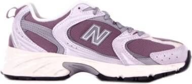 New Balance Mesh Fabric Sneakers Aanbevolen maat groter Purple Dames