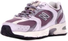 New Balance Mesh Fabric Sneakers Aanbevolen maat groter Purple Dames