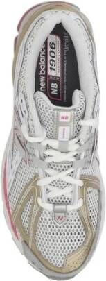 New Balance Mesh hardloopschoenen met leren details Multicolor Dames