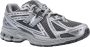 New Balance Mesh Leren Sneakers Stabiliteit Web Technologie Gray Heren - Thumbnail 2