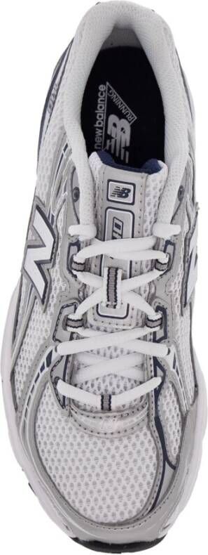 New Balance Mesh Sneakers met reflecterend N-logo Gray Heren