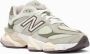 New Balance Mesh Sneakers met Suede Inserts Green Heren - Thumbnail 2