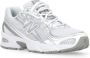 New Balance Metallic Leren Sneakers Grijs Gray - Thumbnail 4