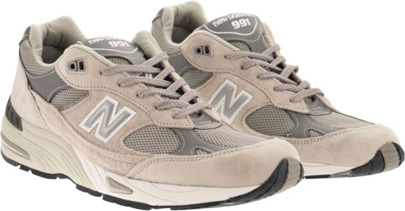 New Balance Moderne Stijl 991 Sneakers Gray Heren