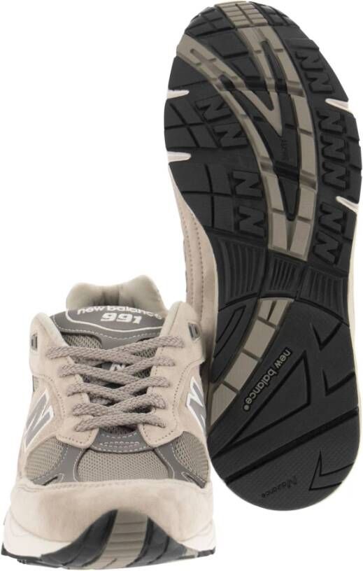 New Balance Moderne Stijl 991 Sneakers Gray Heren